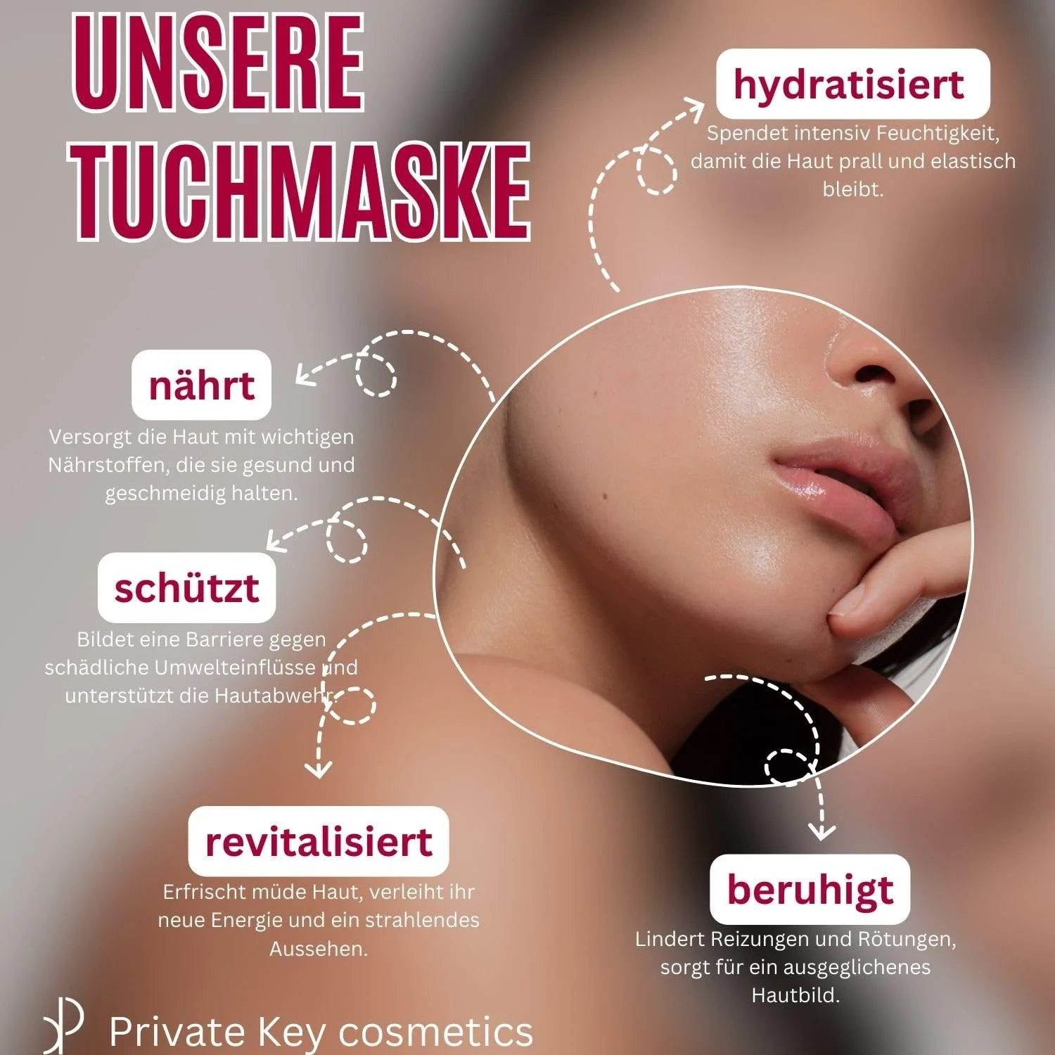 Тканинна Маска Anti-Ageing Repair Effect, Миттєвий Ефект, Зволоження Шкіри, 5 x 15 мл, фото №3