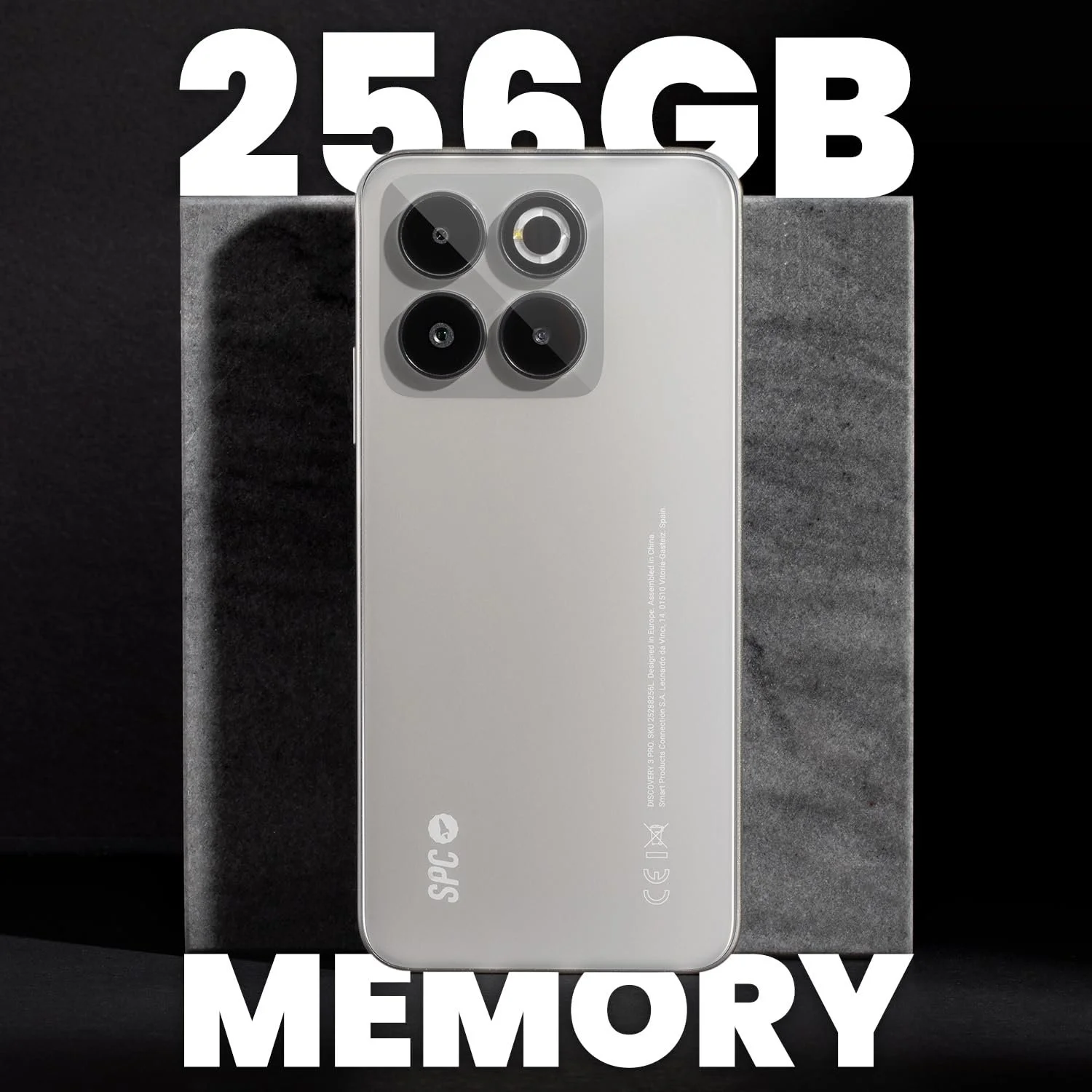 Смартфон SPC Discovery 3 Pro 6.7" IPS 120Hz 8/256GB 50MP 5000mAh Lunar Mist, фото №3 Смартфон SPC Discovery 3 Pro 6.7" IPS 120Hz 8/256GB 50MP 5000mAh Lunar Mist, фото №3