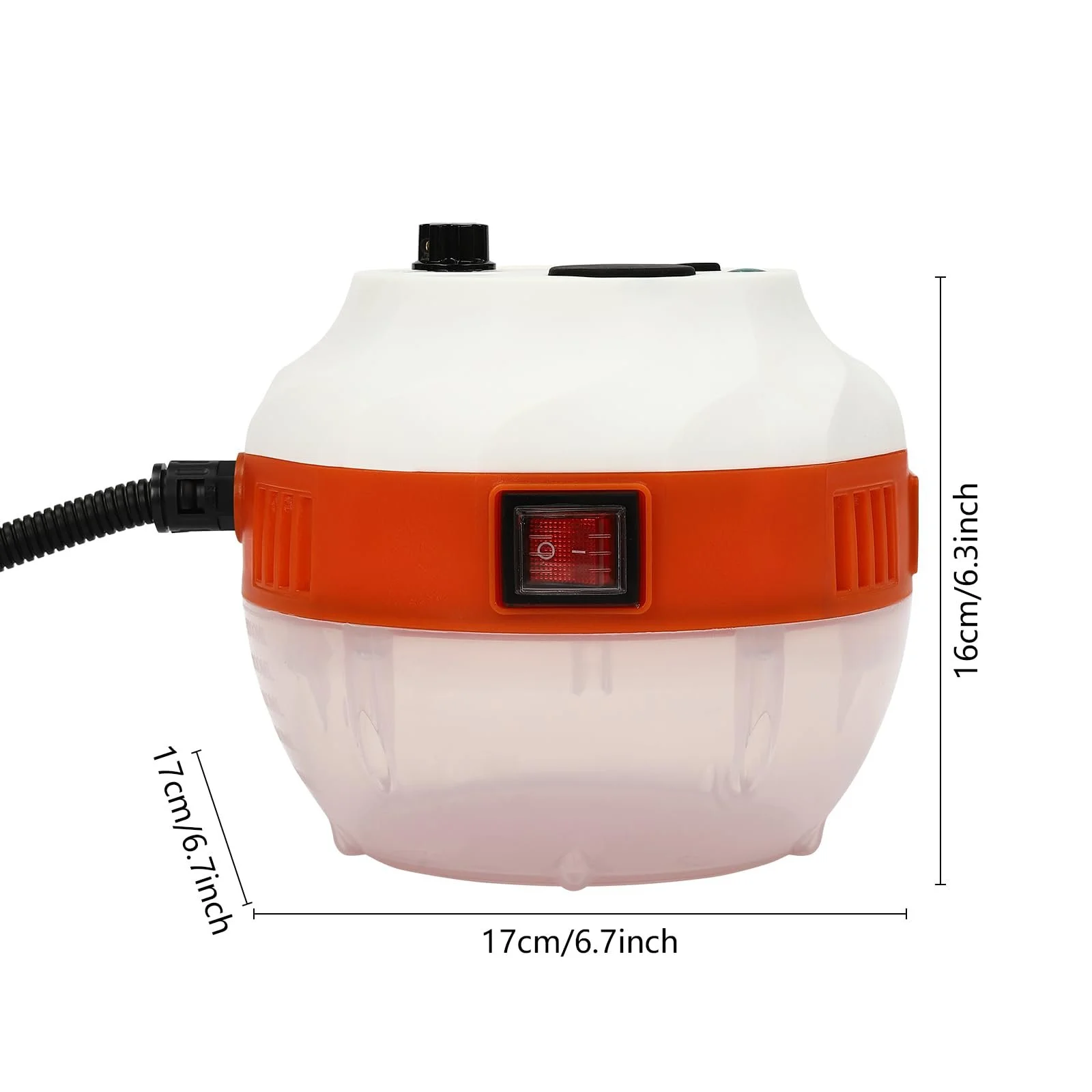 Пароочисник ручний 1600 W 5.5 bar 6-швидкісний регульований, фото №5