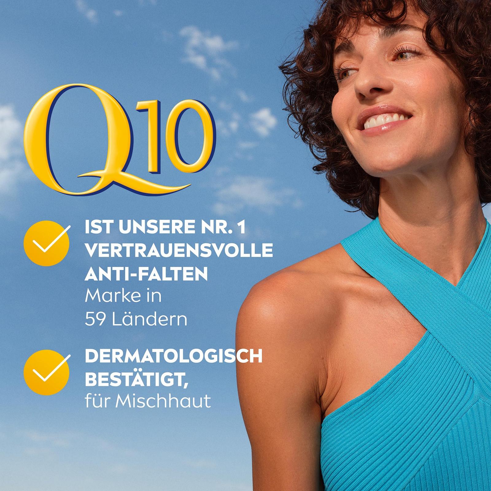 Денний крем NIVEA Q10 Anti-Wrinkle Pore Refining Extra Light SPF 15 50 мл, фото №11