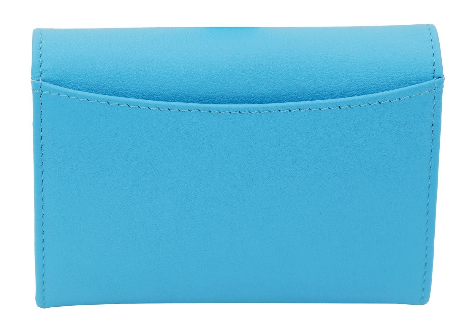 Гаманець Braun Büffel Joy Mini Zip Turquoise Бірюзовий, фото №5