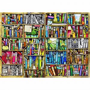 Пазл WOODEN.CITY Bookcase 1000 деталей 51.9 x 37.5 см дерев'яний бібліотека synthetic.ua - Фото 1