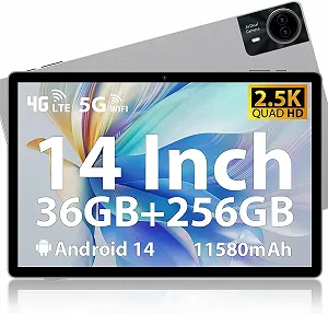 Купить Планшет 14" 2.5K MAXLEGEN M621 12+24/256Gb 4G2-SIM 8 ядер Android 14 11580 mAh Серый - Фото 1 Планшет 14" 2.5K MAXLEGEN M621 12+24/256Gb 4G2-SIM 8 ядер Android 14 11580 mAh Серый - Фото 1