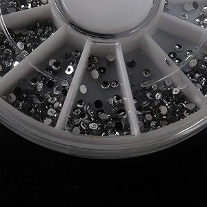 Стрази для манікюру 1,5 мм Сріблястий synthetic.ua - Фото 1