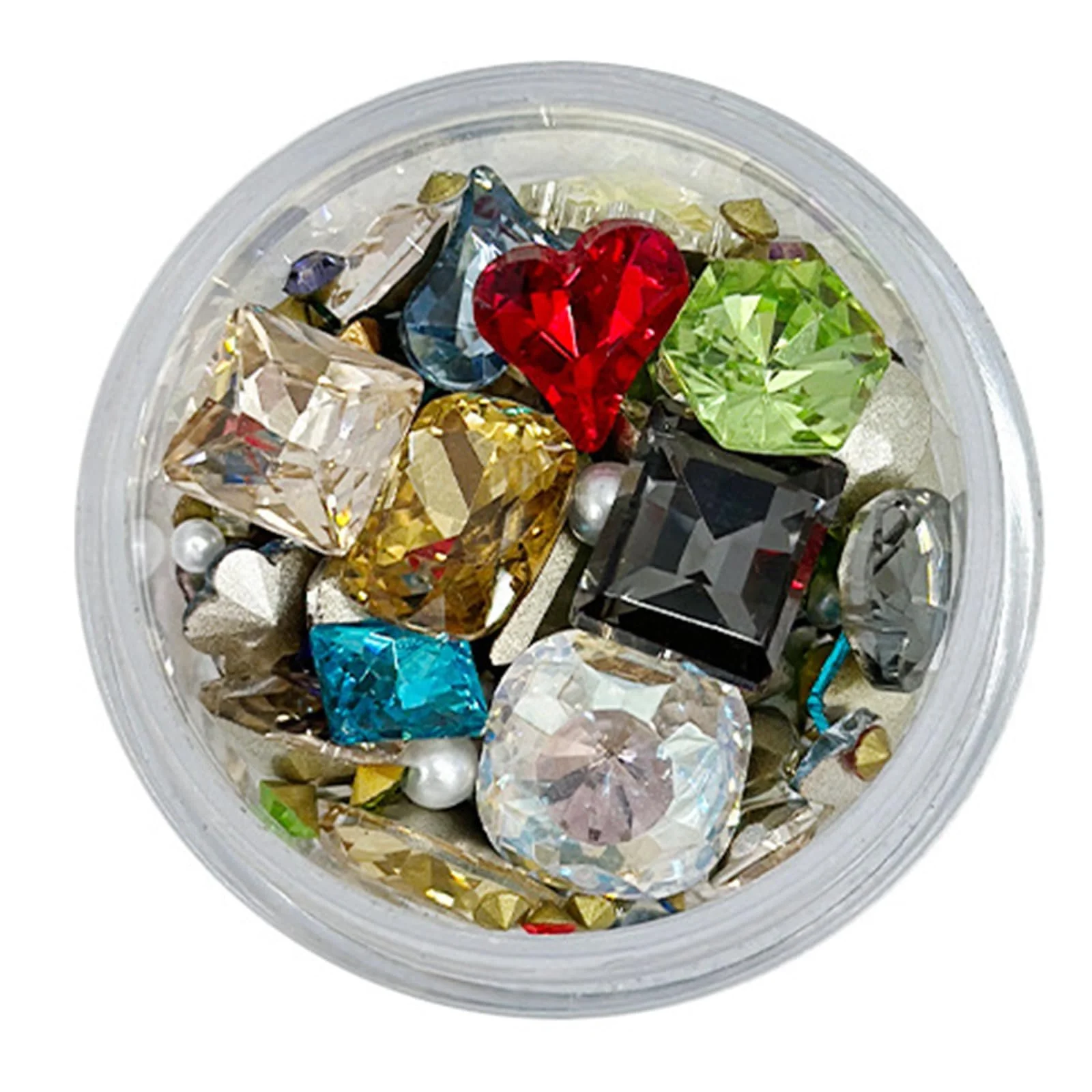 Стрази для нігтів Прикраса Серце Мікс Форм Круглі Перлини Мистецтво Декорування Нігтів, фото №1 Стрази для нігтів Прикраса Серце Мікс Форм Круглі Перлини Мистецтво Декорування Нігтів, фото №1