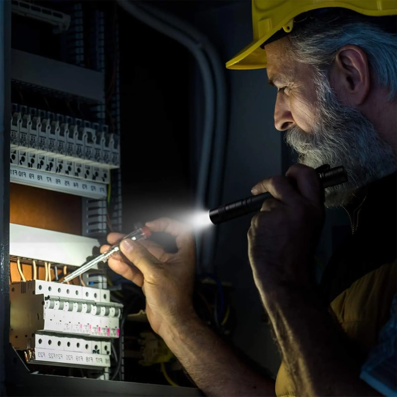 Фонарик MODOAO Pocket Pen, 20 шт, Мини LED, Супер маленький, с карманным зажимом, фото №7