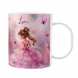 Дитяча пластикова чашка Striefchen Рожева принцеса - Фото 1