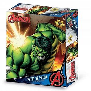 Пазл Grandi Giochi Marvel Avengers Hulk PUA05000 горизонтальный линзовый 500 элементов 3D эффект - Фото 1