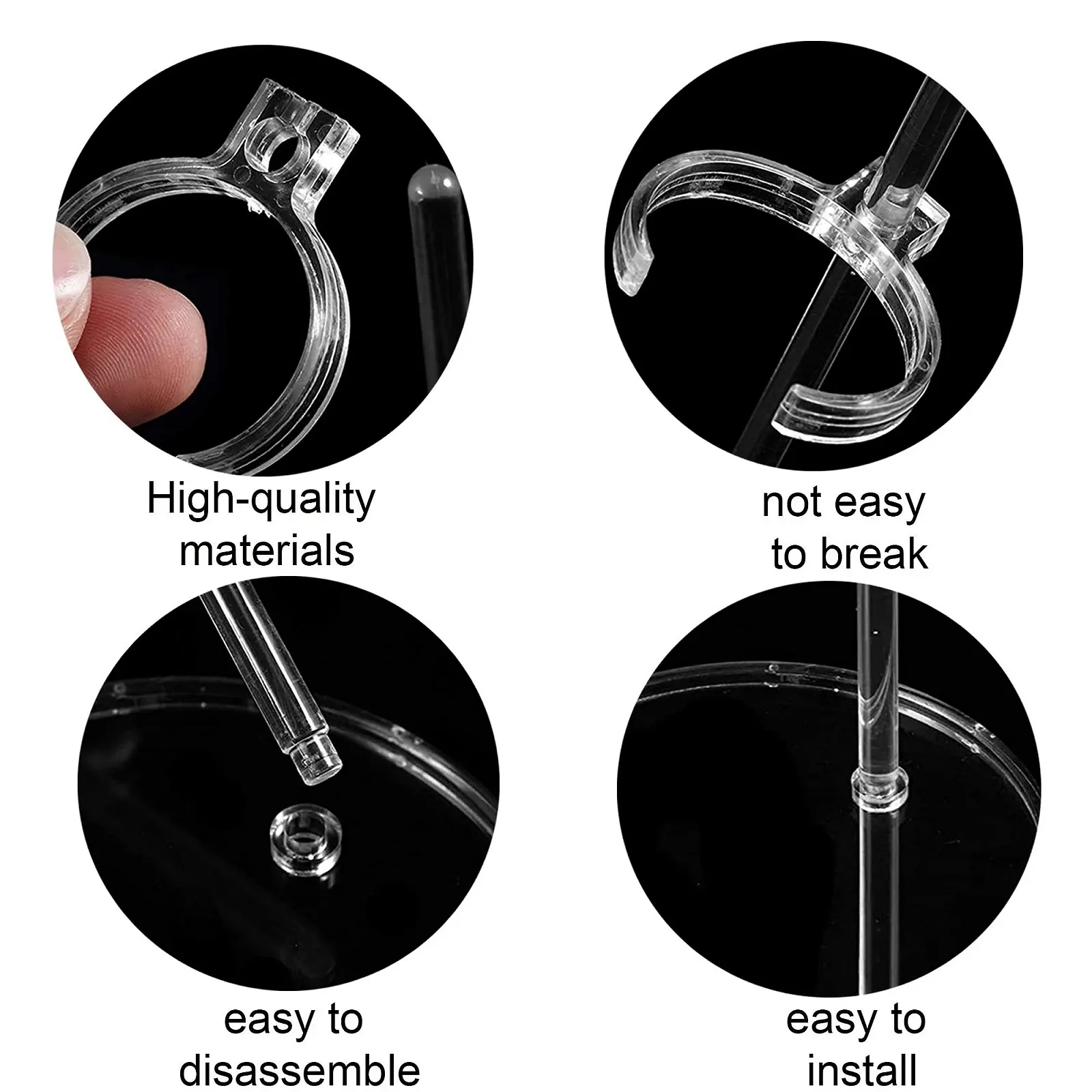 Стойка YZSZ D110130160 для ляльок Барбі прозора пластикова регульована міцна непорушна для іграшок, фото №6 Стойка YZSZ D110130160 для ляльок Барбі прозора пластикова регульована міцна непорушна для іграшок, фото №6