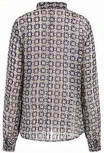 Жіноча синя блуза GUESS JEANS / Синя / Розмір S synthetic.ua - Фото 1