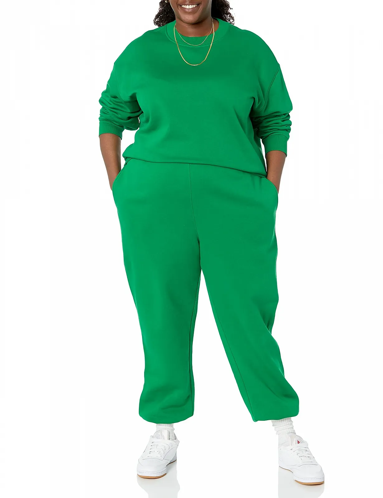 Женская Толстовка Amazon Essentials Укороченный топ Oversized, фото №7 Женская Толстовка Amazon Essentials Укороченный топ Oversized, фото №7