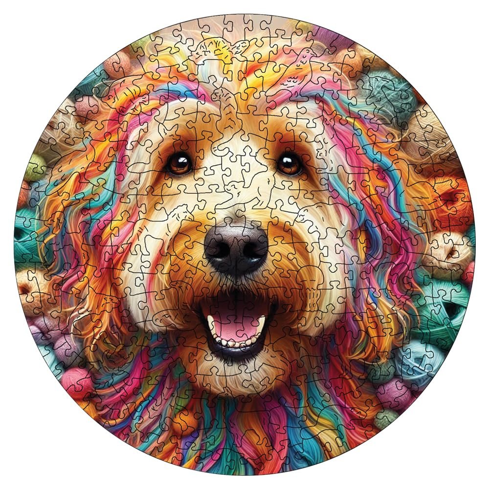 Деревянный пазл HCM Kinzel Animals Dog Made of Wool 250 элементов, фото №1 Деревянный пазл HCM Kinzel Animals Dog Made of Wool 250 элементов, фото №1