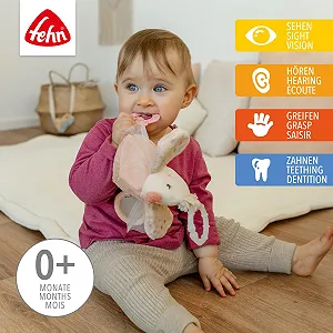 Підвісна іграшка для розвитку моторики Fehn Activity Bird Птах synthetic.ua - Фото 1
