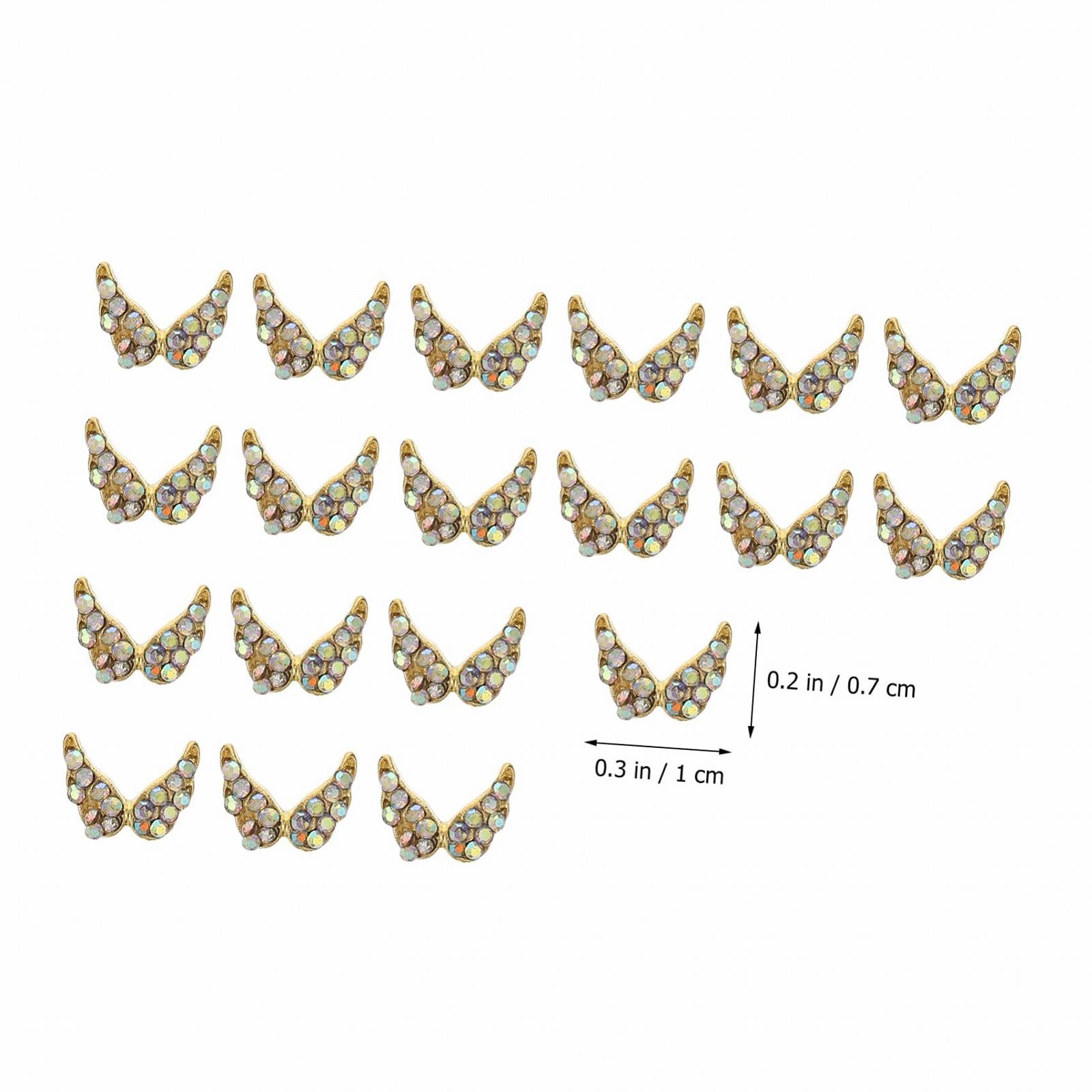 Стрази для нігтів Плоска задня частина Дизайн крилук, фото №8 Стрази для нігтів Плоска задня частина Дизайн крилук, фото №8