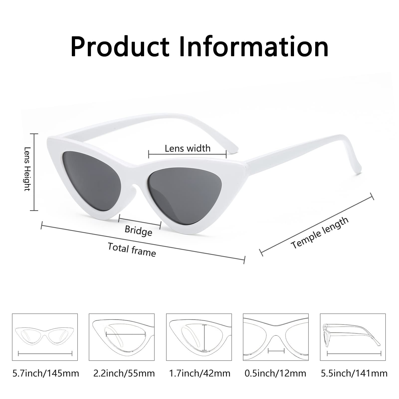 Сонцезахисні окуляри Котяче Око Long Keeper Вінтажні Жіночі Ретро 90-х, фото №3 Сонцезахисні окуляри Котяче Око Long Keeper Вінтажні Жіночі Ретро 90-х, фото №3