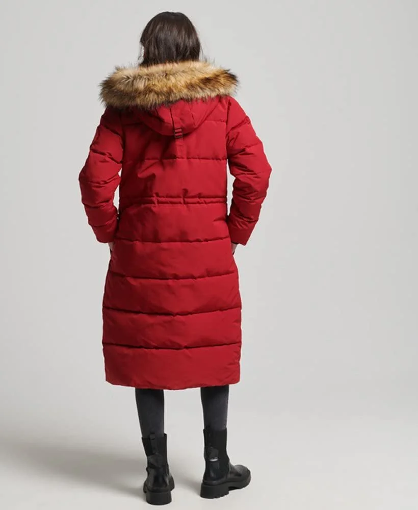 Пальто Superdry Longline Everest Faux Fur, фото №3 Пальто Superdry Longline Everest Faux Fur, фото №3