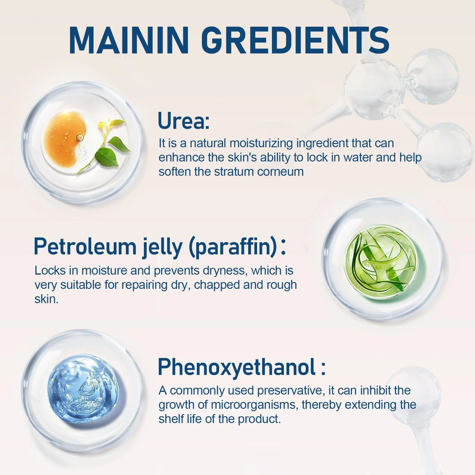 Крем для ног Urea Cream 40% интенсивный увлажняющий с гиалуроновой кислотой 150 г, фото №5