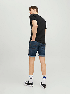 Шорты Jack&Jones ORIGINAL JJIRICK JJORIGINAL SHORTS AM 626 Темно-синий деним 2XL synthetic.ua - Фото 1