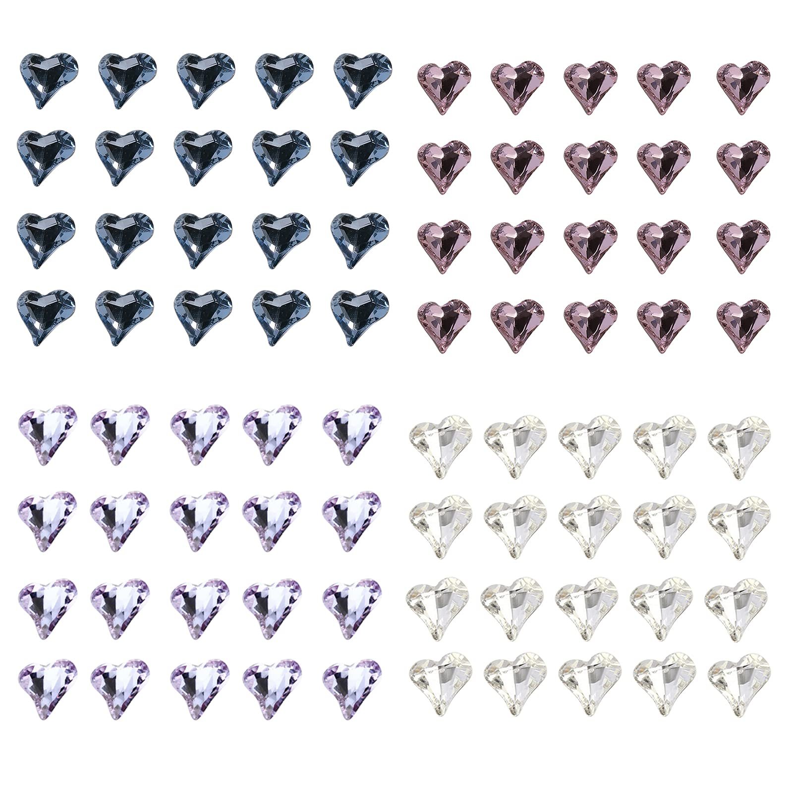 Прикраси для нігтів 3D Розкішні блискучі діаманти, фото №3