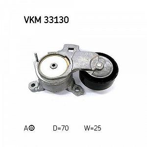 Натяжитель поликлинового ремня SKF VKM 33130 для CITROËN PEUGEOT, левый, средний synthetic.ua - Фото 1