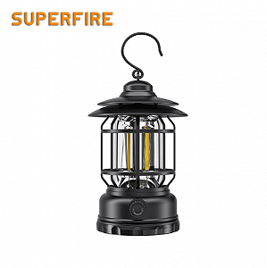 Фонарний табірний акумулятор T51 SuperFire 195 Lumen IP43 - Фото 1