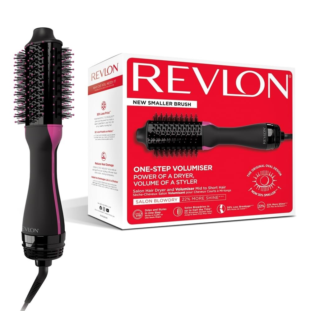Фен-щетка REVLON PROFESSIONAL Salon One Step RVDR5282UKE для средних и коротких волос, фото №1