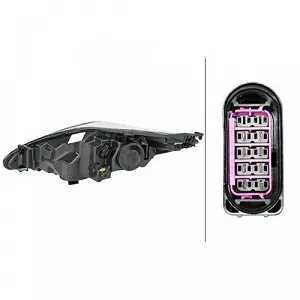 Фара головного света HELLA 1EJ 247 045-321 для FORD, правая synthetic.ua - Фото 1