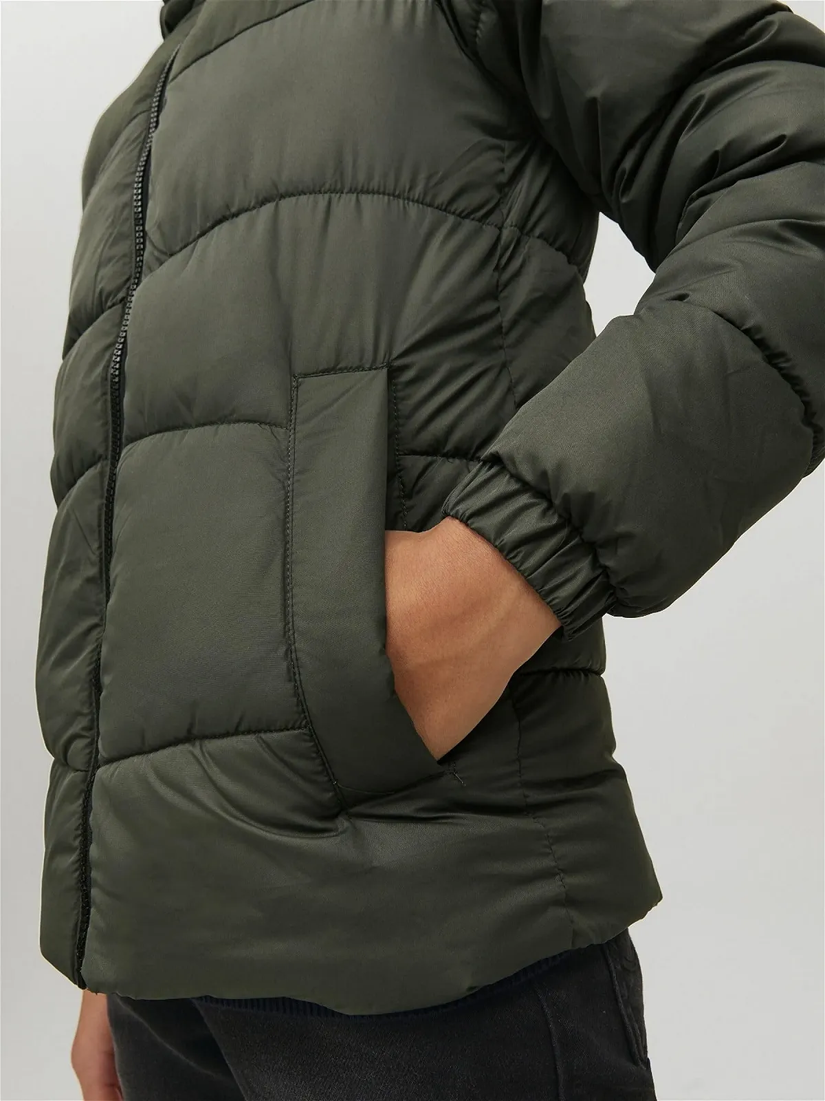 Куртка JACK & JONES Jungen Jjchili Puffer Hood Jnr, фото №5