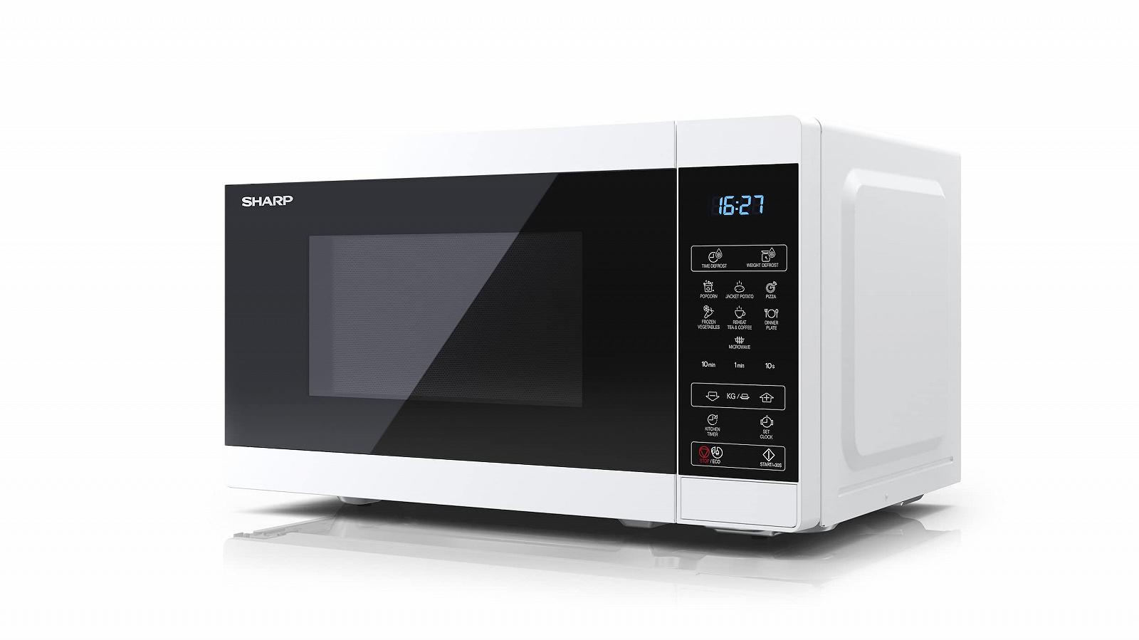 Микроволновая печь Sharp YC-MS02E-W с грилем 20 л 800 Вт Белая, фото №3 Микроволновая печь Sharp YC-MS02E-W с грилем 20 л 800 Вт Белая, фото №3