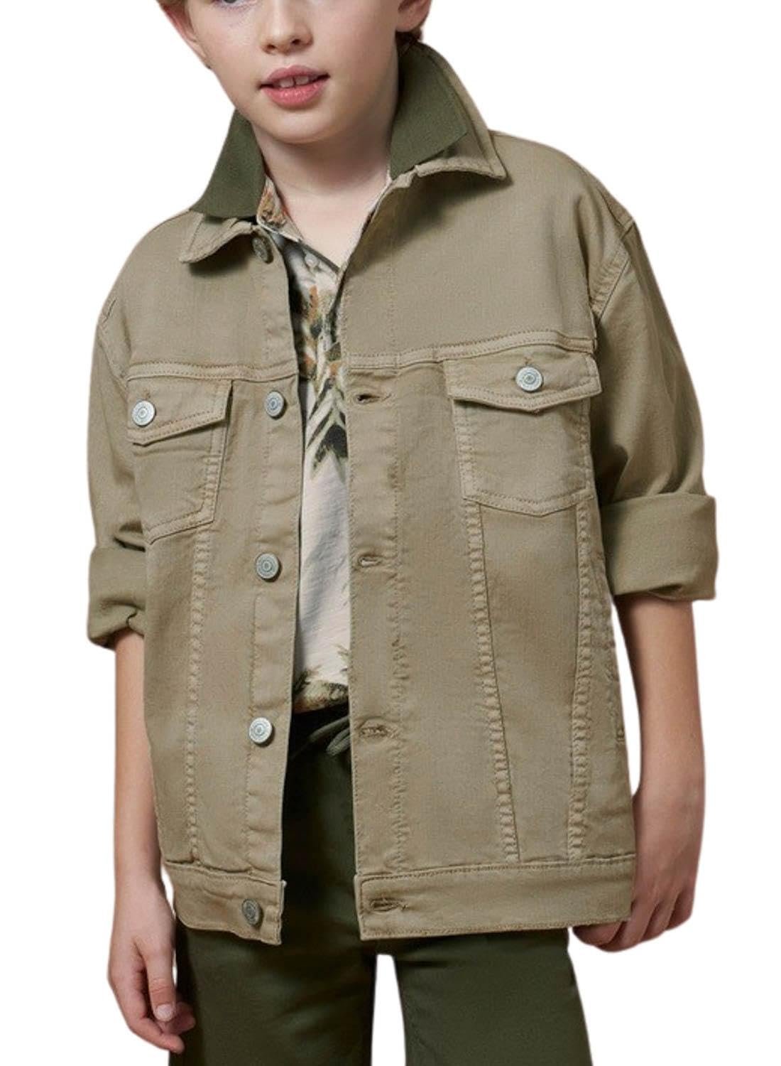 Джинсова куртка Mayoral Camel для хлопчиків, фото №3 Джинсова куртка Mayoral Camel для хлопчиків, фото №3