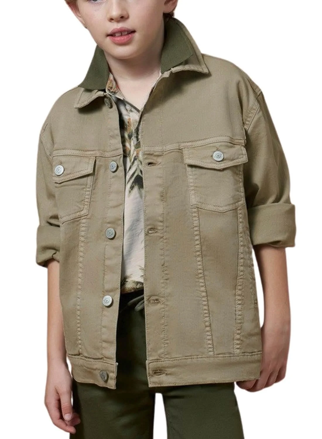 Джинсова куртка Mayoral Camel для хлопчиків, фото №3 Джинсова куртка Mayoral Camel для хлопчиків, фото №3