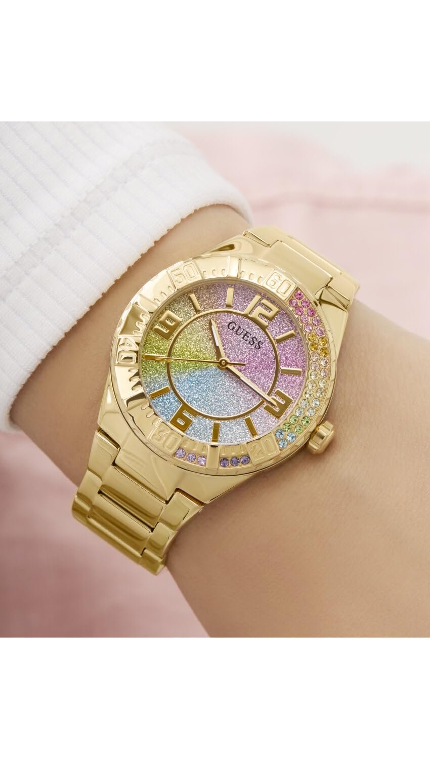 Жіночий годинник GUESS GW0882L2, різнокольоровий, фото №6