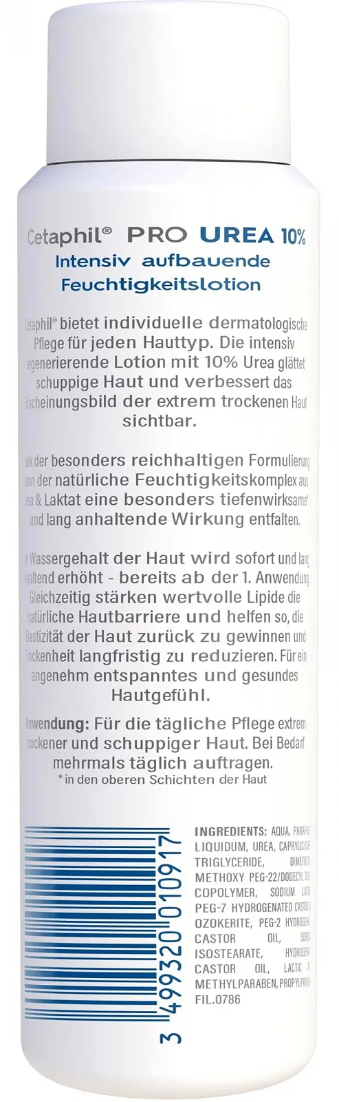 Лосьон Cetaphil Pro Urea 10% 500 мл, фото №2 Лосьон Cetaphil Pro Urea 10% 500 мл, фото №2