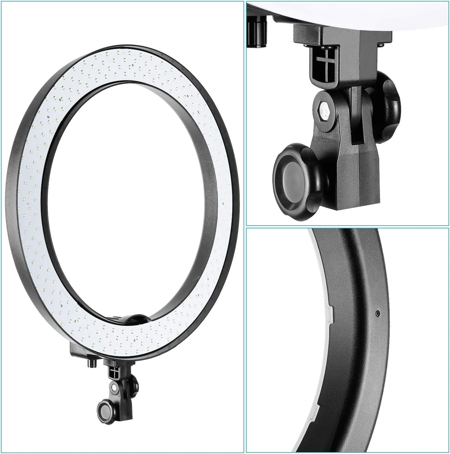 Кільцева LED лампа зі штативом Neewer RL-18 Чорний, фото №5 Кільцева LED лампа зі штативом Neewer RL-18 Чорний, фото №5