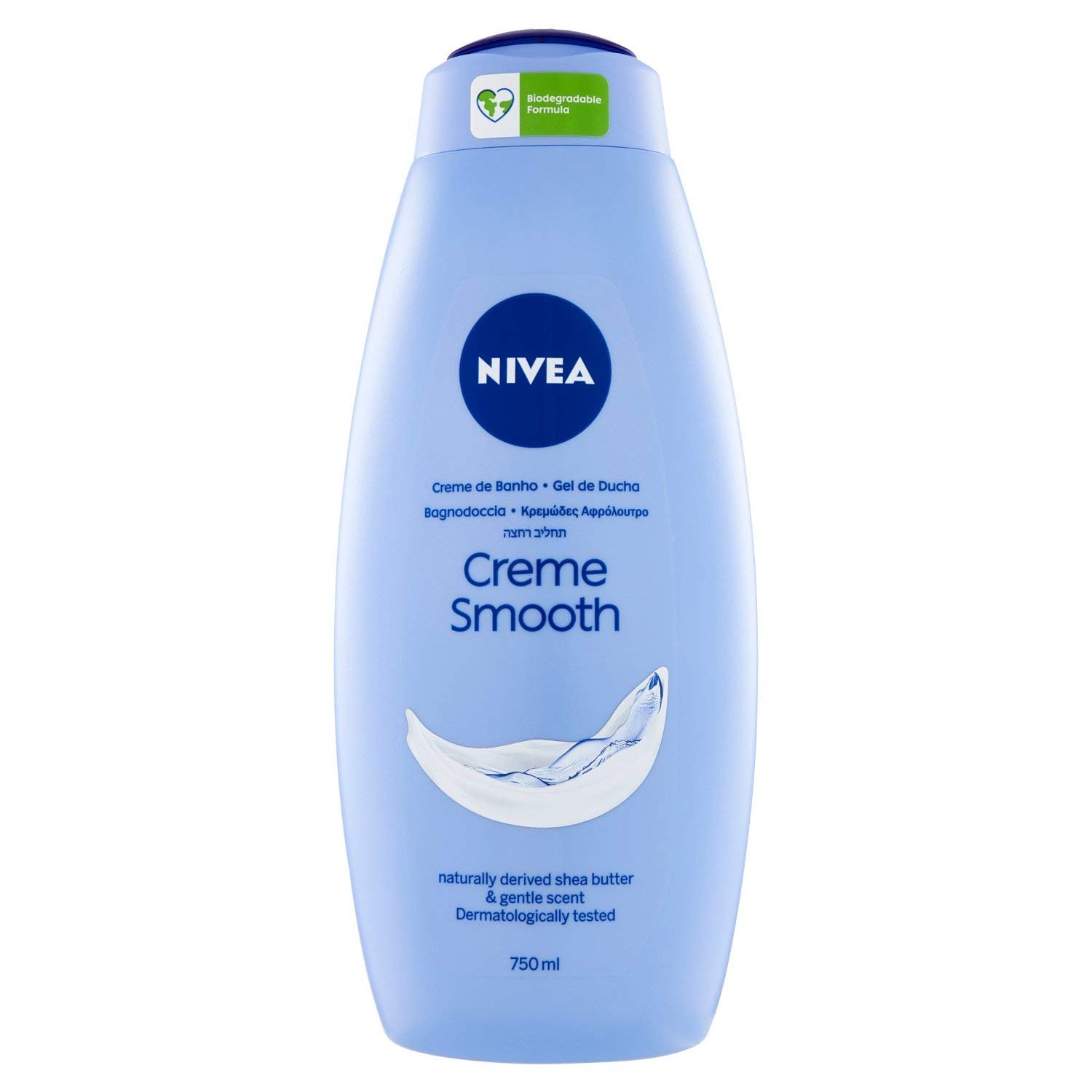 Крем-гель для душа Nivea Smooth 750 мл, фото №1