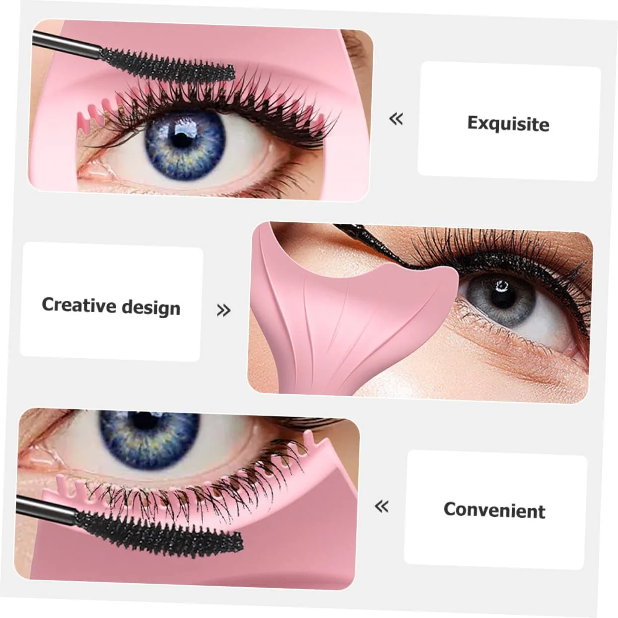 Трафарет для Подводки Глаз FRCOLOR, Набор, Силикон, Многоразовый, фото №2