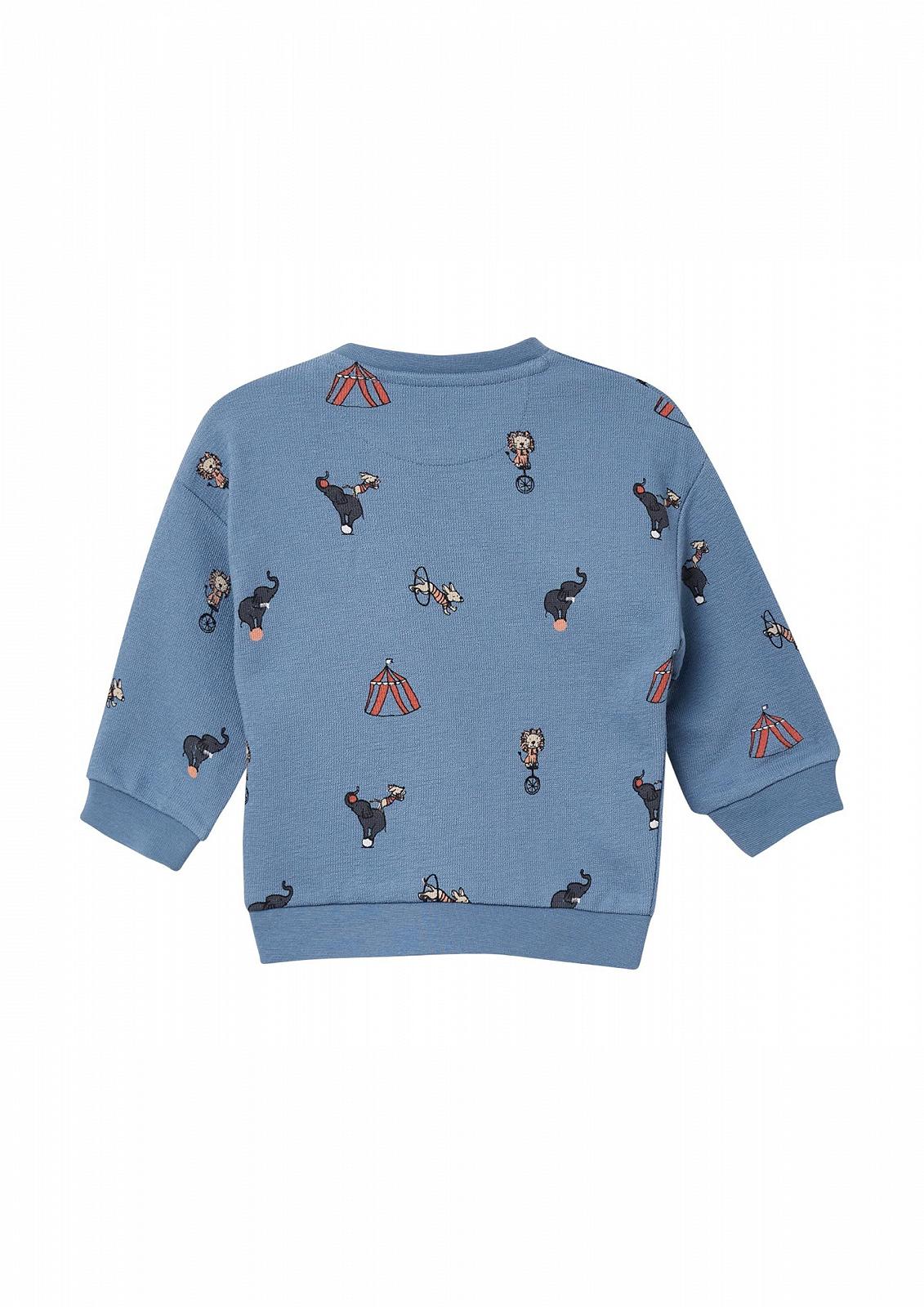 Толстовка s.Oliver с принтом по всей поверхности из структурного джерси, фото №2