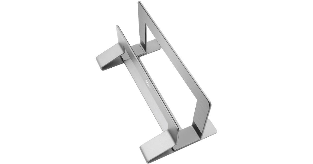 Підставка Вертикальна Macally VCSTANDA Алюміній для Apple MacBook, MacBook Air, MacBook Pro та всіх ноутбуків від 13 до 17 дюймів, Елегантний алюмінієвий дизайн, фото №4 Підставка Вертикальна Macally VCSTANDA Алюміній для Apple MacBook, MacBook Air, MacBook Pro та всіх ноутбуків від 13 до 17 дюймів, Елегантний алюмінієвий дизайн, фото №4