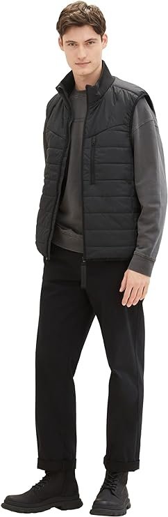 Жилет Tom Tailor 1038924-29999 Чёрный M, фото №4