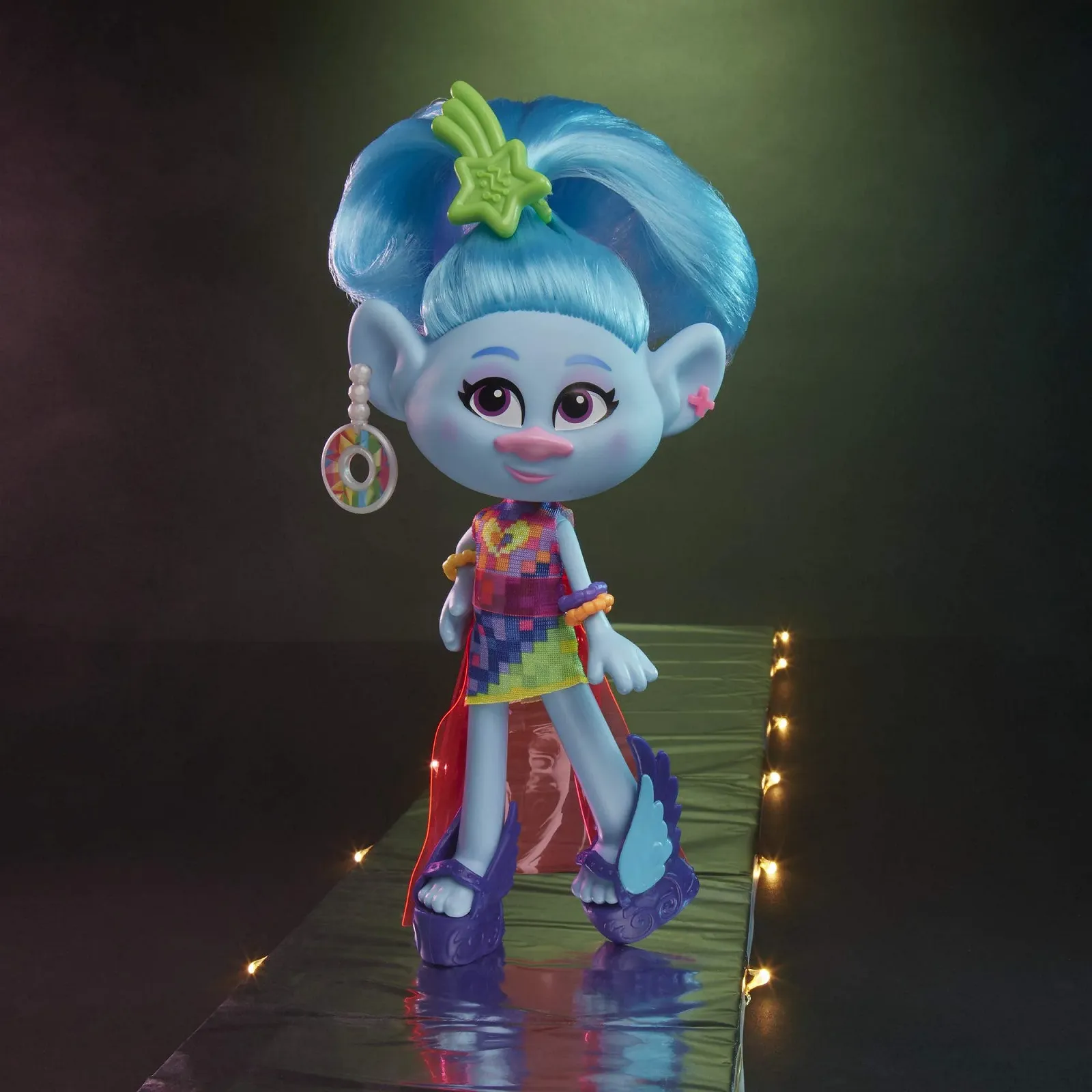 Кукла Hasbro Trolls DreamWorks Trolls Glamour Silk Модная кукла с платьем и обувью, фото №5