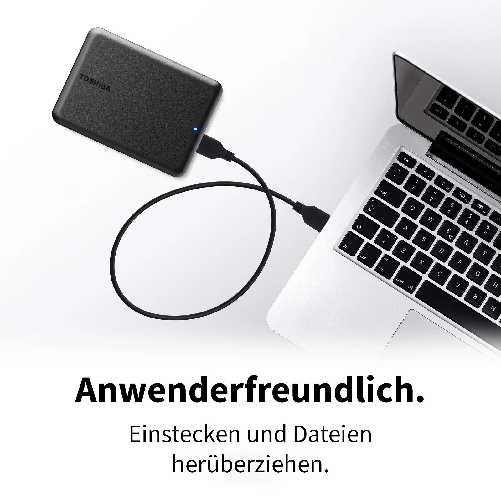 Внешний жесткий диск Toshiba Canvio Partner 2 ТБ 2.5 дюйма USB 3.2 Gen 1 Портативный, фото №3