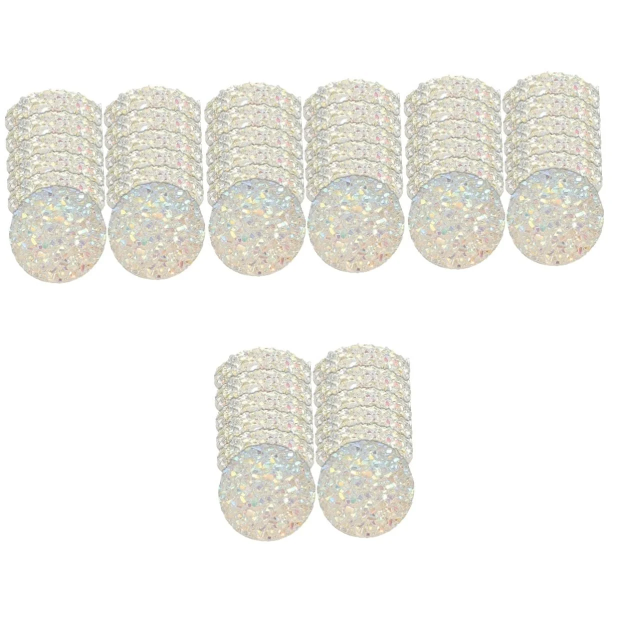 Стрази Gypsophila minkissy 400 шт плоске дно, кристали, фото №1