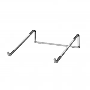 Портативная подставка для компьютера Metal Frame Support, компактный держатель для ноутбука | Эргономичный регулируемый кронштейн со скользящей поверхностью, вентилируемая платформа для кабинета, офиса, путешествий - Фото 1