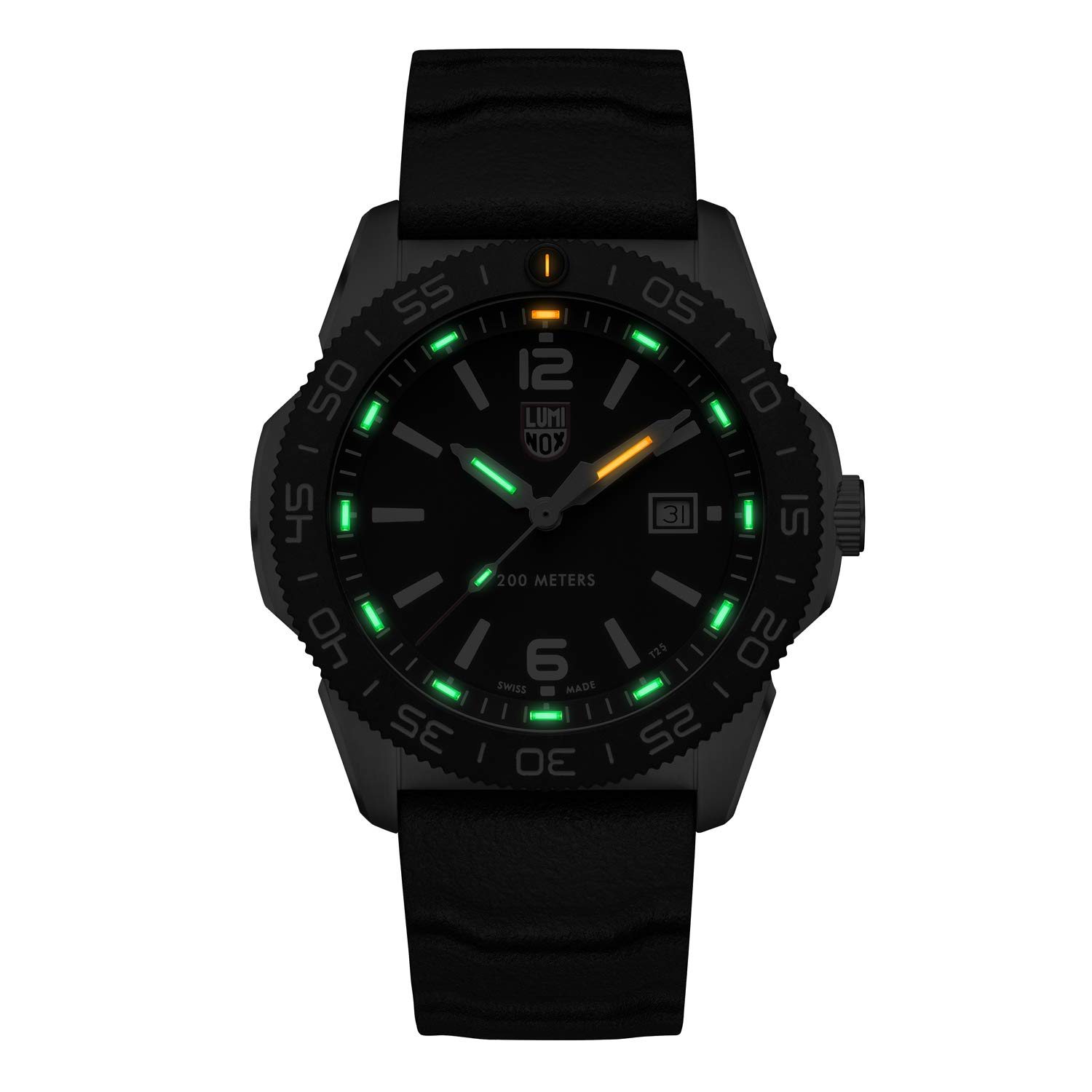 Годинник Luminox XS.3121 Чоловічий Аналоговий Швейцарський Кварцовий з Гумовим Ремінцем Чорний Сучасний, фото №2