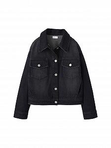 Джинсовая куртка JONEN Oversized для девочек - Фото 1