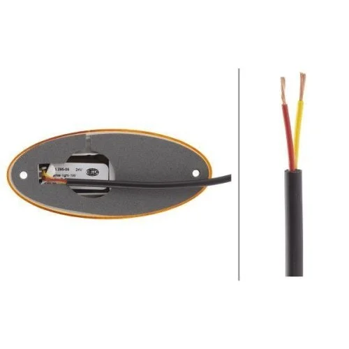 Боковий габаритний ліхтар HELLA 2PS 964 295-051 для DAF KÄSSBOHRER SCANIA DEMAG, фото №2