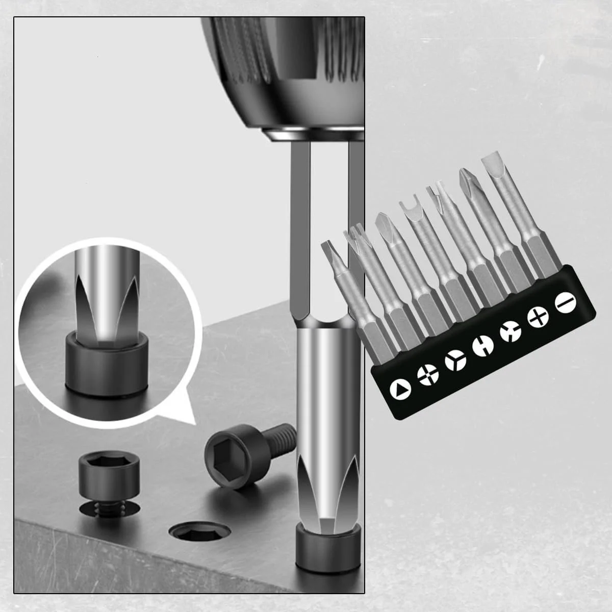 Набір викруток Alrens 7 шт Спеціально Сформовані 50 см, фото №4 Набір викруток Alrens 7 шт Спеціально Сформовані 50 см, фото №4