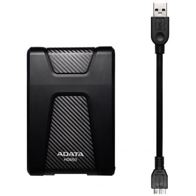 Внешний жесткий диск 2.5" 2TB ADATA (AHD650-2TU31-CBK), фото №4