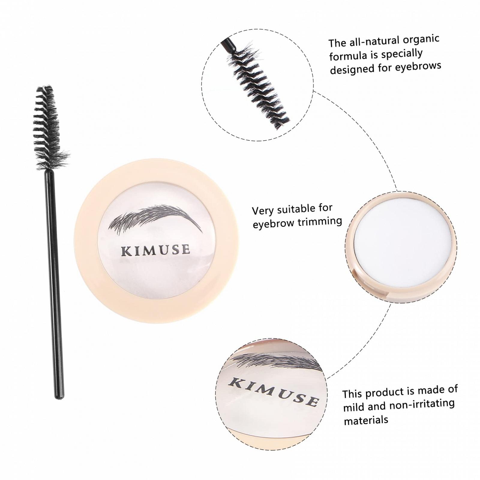 Крем для укладки брів minkissy Набір Ламінаторів Натуральне мило для брів Набір з 2 шт., фото №5