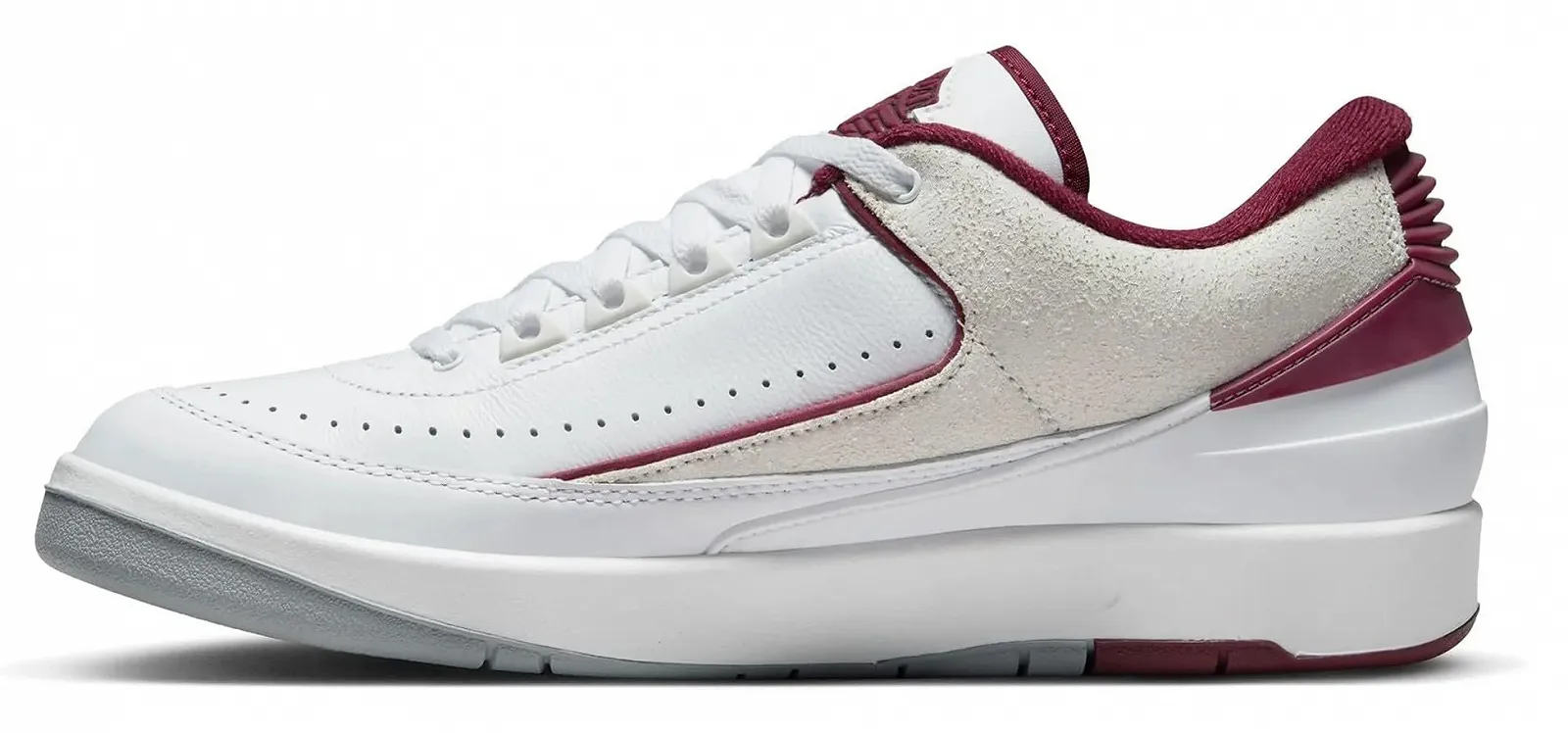 Кросівки Jordan 2 Retro Low Cherrywood White/Cherrywood Red (DV9956 103), фото №1